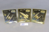 All to go - 3 Estes Star Wars Episode 1 (2) Trade Federation Droid fighters