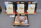 All to go - 4 Star Wars Episode 1 (3) Movie Teaser Puzzle and Podrace Chall