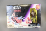 Pair to go - Kenner Star Wars Shadows of the Empire Swoop vehicle and Kenne