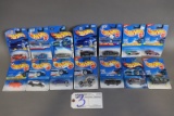 All to go - 14 Hot Wheels Space, Silver, Pearl Driver, Street Eaters, & mor