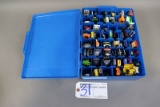 Hot Wheels 48 car plastic car case with misc. cars
