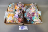All to go - 2 boxes McDonald's Teenie Beanie Babies and Kid's meal toys