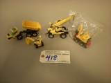 Group of Lego Kits, No boxes, construction equipment
