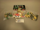 Lego MOC 4 lots of people, machine shop, train engines, and misc