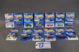 All to go - 13 Hot Wheels Photo Finish, Crackle, Car Fire Squad, & more