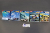 All to go - 5 Hot Wheels Action Pack - Home Improvement, Surf, Racing, Cons