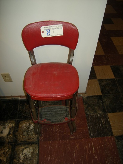 Red Cosco Step Stool