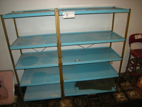 Blue Shelving Units