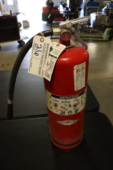 Amerex ABC fire extinguisher