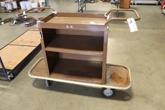 Forbes 4 brown 18" x 54" tool cart