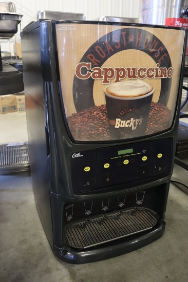 Curtis counter top 5 dry product cappucino machine