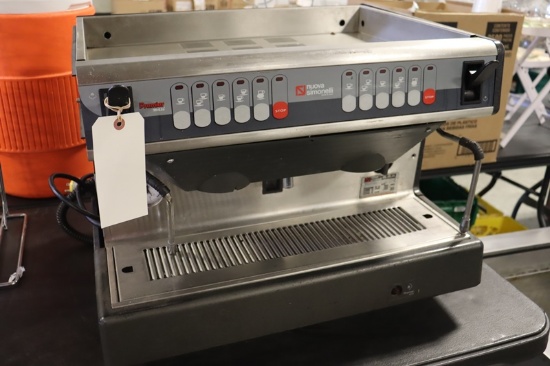 Nuova Simonelli espresso machine - missing side panel