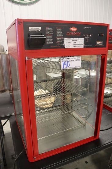Hatco FSDT-2 counter top heated sandwich display cabinet