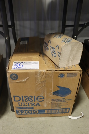 3/4 case of Dixie napkin bundles