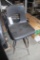 All to go - 14 metal framed black plastic bar chairs