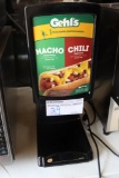 Gehl's Hot Top 2 nacho and chili dispenser