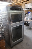 NU-VU OP-3PM portable 2 door electric proofing and baking oven - 208 volt -