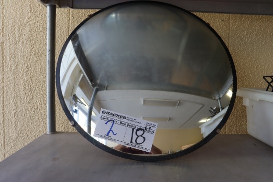 18" round security mirror