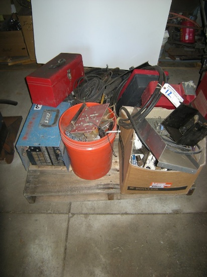 All to go - Pallet of Welder Parts and salvage