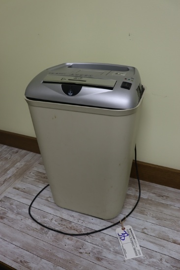 Ps-67Cs paper shredder in garbage can for base