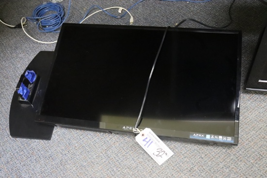 Apex 32" TV with remote - no stand