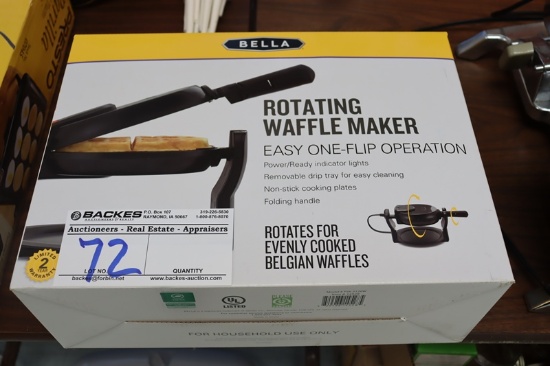 Bella rotating waffle maker