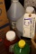 All to go - Ketchup bottle, vinegar, & lemon juice