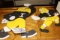 Pair to go - Herky the Hawkeye wood cut outs