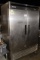 Turbo Air MSF-49NM stainless portable 2 door freezer