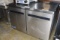 Artic Air AUC48F stainless portable 2 door under counter freezer with stain