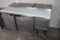 Beverage Air PT67 stainless portable 2 lid 2 door raised rail pizza make ta