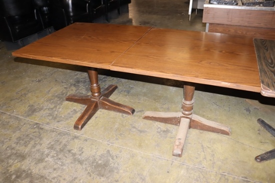 Times 2 - 36" x 36" wood laminate top dining tables