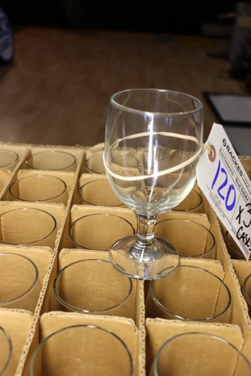 Times 3 - Cases of Libbey 11.5 oz. goblet glasses