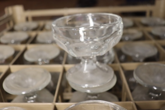 Times 5 - Dish boxes of 125 sherbet glasses
