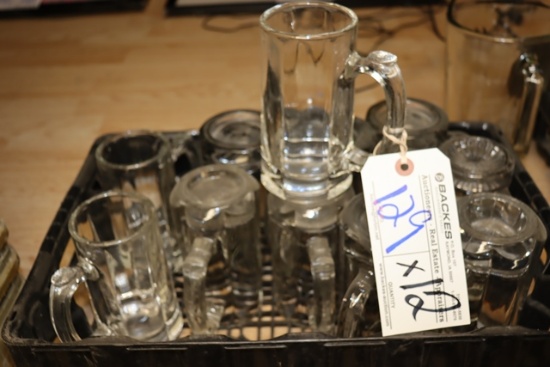 Times 12 - Misc. sized beer mugs