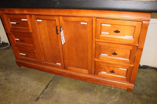 22" x 60" wood laminate base cabinet