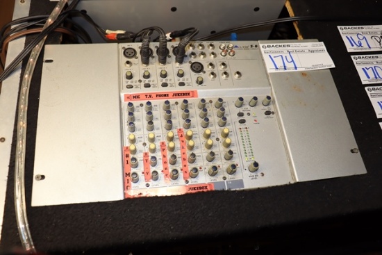 LTO S-8 DJ 8 channel mixing board