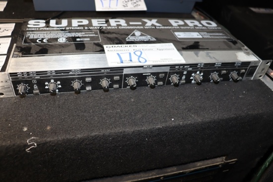 Behringer Super-X PRO 2/3 way controller