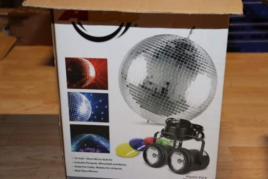 ADJ M-502L disco ball with lights