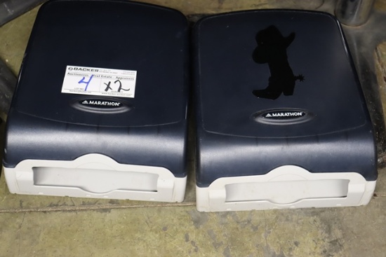Times 2 - Marathon paper towel dispensers