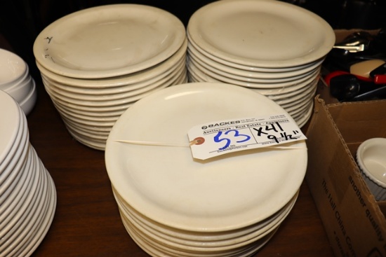 Times 41 - 9.5" tan plates