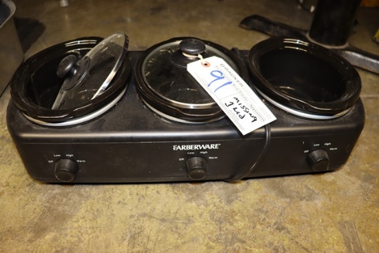Faberware 3 station crock pot - missing 1 lid