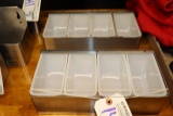 Times 2 - Stainless bar condiment rails