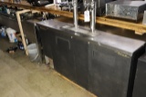 True TDD-3 tap box with 2 doors, 2 towers, & 6 spigots