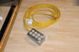 125 volt 3 prong heavy duty extension cord/plug in