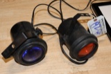 Pair to go - Stage par lights with blue & red colors