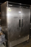 Turbo Air MSF-49NM stainless portable 2 door freezer