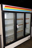True GDM-72 glass 3 door cooler