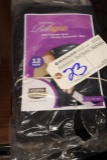 New pack of 12 black 32