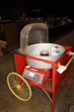 Gold Medal Whirlwind 3008SS cotton candy machine with cart